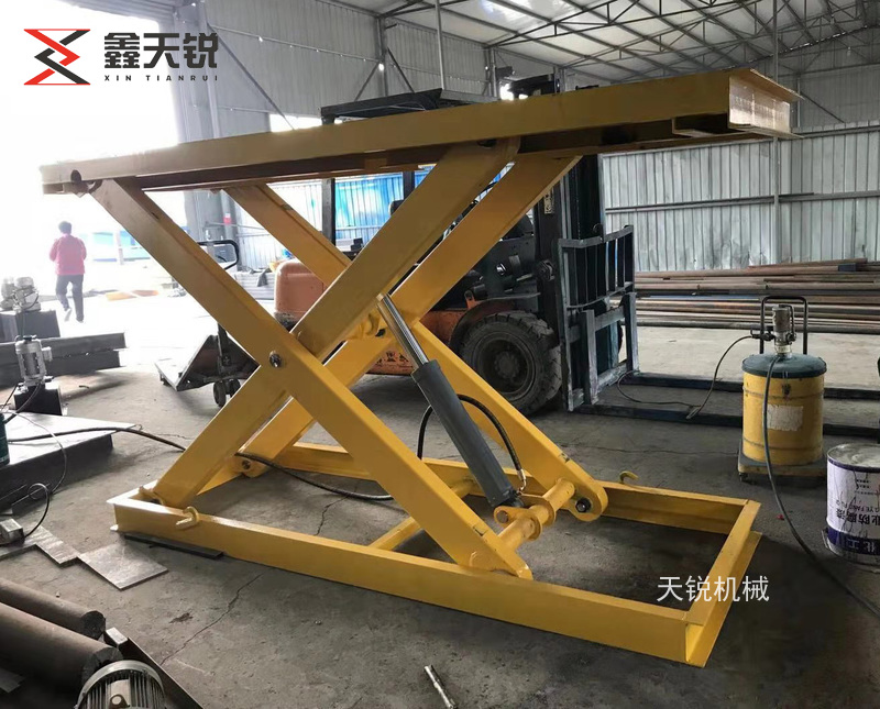 陕西单剪叉固定式液压升降机